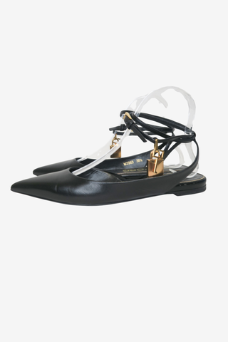 Tom Ford Leather Slingback Flats sz 38.5 - Designer Flats at The Find Luxury Resale - Vancouver, Canada