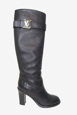 Louis Vuitton Leather Boots sz 36 - Designer boots at The Find Luxury Resale - Vancouver, Canada