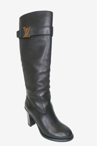 Louis Vuitton Leather Boots sz 36 - Designer boots at The Find Luxury Resale - Vancouver, Canada