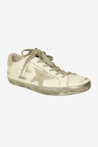 Golden Goose Distressed Accents Sneakers sz 37 - Designer Sneakers at The Find Luxury Resale - Vancouver, Canada