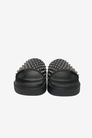 Christian Louboutin Pool Fun Slide Sz 40.5 - Designer shoes at The Find Luxury Resale - Vancouver, Canada