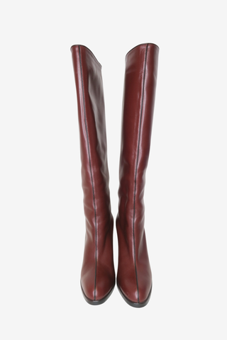 The Row Leather Boots sz 38 - Designer boots at The Find Luxury Resale - Vancouver, Canada