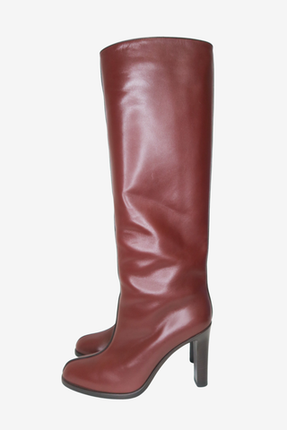 The Row Leather Boots sz 38 - Designer boots at The Find Luxury Resale - Vancouver, Canada