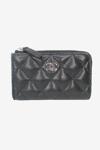 Chanel Classic Zipped Key Holder Pouch Pouch - Designer Wallets at The Find Luxury Resale - Vancouver, Canada