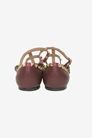Valentino Rockstud Flats Sz 37 - Designer shoes at The Find Luxury Resale - Vancouver, Canada
