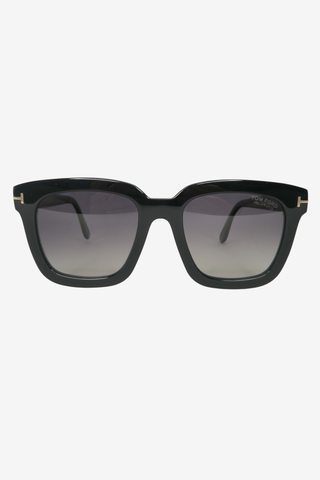 Tom Ford Square Tinted Sunglasses - Designer Sunglasses at The Find Luxury Resale - Vancouver, Canada