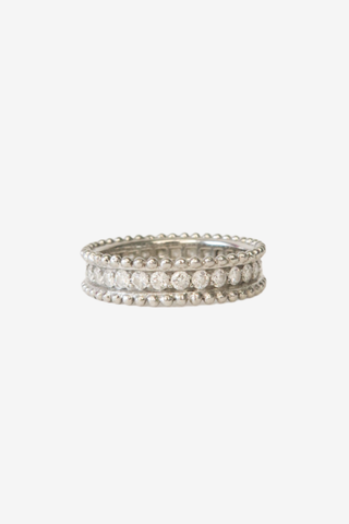 Van Cleef & Arpels Estelle Wedding Band - Designer Rings at The Find Luxury Resale - Vancouver, Canada
