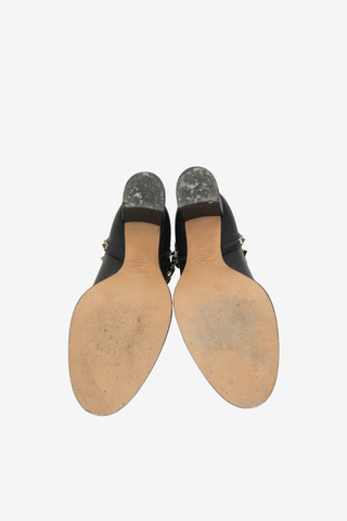 Valentino Rockstud Leather Ankle Boots Sz 38 - Designer shoes at The Find Luxury Resale - Vancouver, Canada