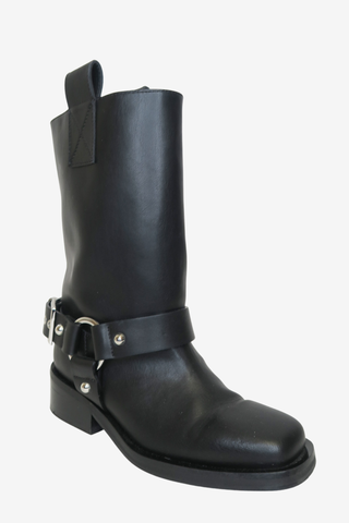 Ganni Moto Boots Sz 36 - Designer shoes at The Find Luxury Resale - Vancouver, Canada
