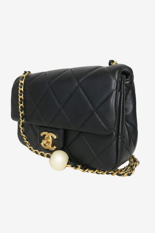 Chanel Classic Mini Rectangular Pearl Crush Flap Bag - Designer Handbags at The Find Luxury Resale - Vancouver, Canada