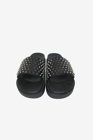 Christian Louboutin Pool Fun Slide Sz 40.5 - Designer shoes at The Find Luxury Resale - Vancouver, Canada