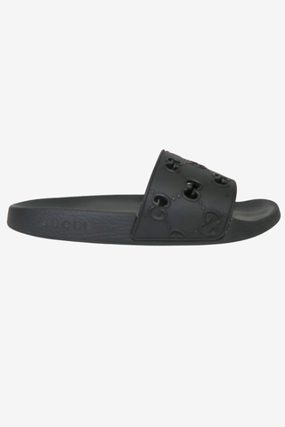 Gucci GG Rubber Slides sz 5 (men's) - Designer shoes at The Find Luxury Resale - Vancouver, Canada