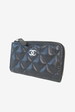 Chanel Classic Zipped Key Holder Pouch Pouch - Designer Wallets at The Find Luxury Resale - Vancouver, Canada