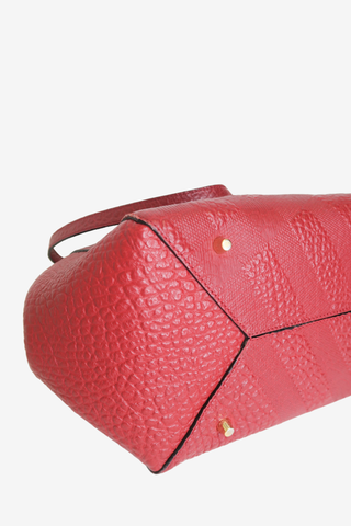 Burberry Cantaburry Leather Tote - Designer Handbags at The Find Luxury Resale - Vancouver, Canada