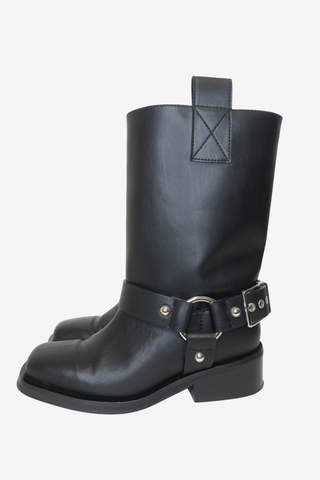 Ganni Moto Boots Sz 36 - Designer shoes at The Find Luxury Resale - Vancouver, Canada