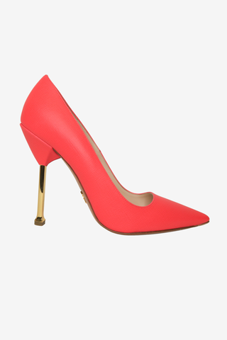 Prada Saffiano Pumps - Designer pumps at The Find Luxury Resale - Vancouver, Canada
