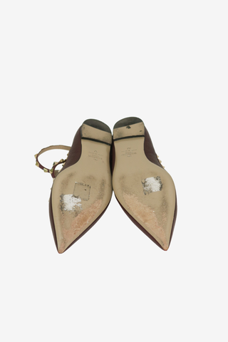 Valentino Rockstud Flats Sz 37 - Designer shoes at The Find Luxury Resale - Vancouver, Canada