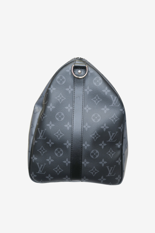 Louis Vuitton Monogram Eclipse Keepall Bandouliere 50 - Designer Handbags at The Find Luxury Resale - Vancouver, Canada