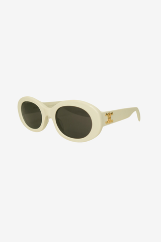 Celine Triomphe Oval Sunglasses - Designer Sunglasses at The Find Luxury Resale - Vancouver, Canada