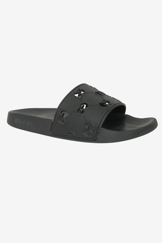 Gucci GG Rubber Slides sz 5 (men's) - Designer shoes at The Find Luxury Resale - Vancouver, Canada