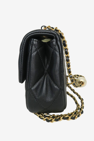 Chanel Classic Mini Rectangular Pearl Crush Flap Bag - Designer Handbags at The Find Luxury Resale - Vancouver, Canada