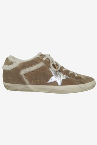 Golden Goose Shearling Sneakers Sz 39 - Designer sneakers at The Find Luxury Resale - Vancouver, Canada