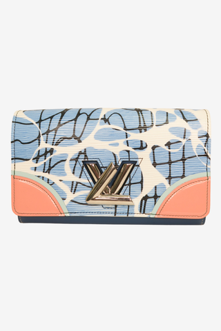 Louis Vuitton Epi Aqua Twist Chain Wallet - Designer Handbags at The Find Luxury Resale - Vancouver, Canada
