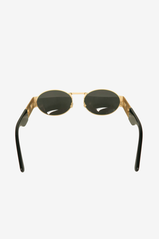 Versace Medusa Insignia Round Sunglasses - Designer Sunglasses at The Find Luxury Resale - Vancouver, Canada