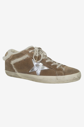 Golden Goose Shearling Sneakers Sz 39 - Designer sneakers at The Find Luxury Resale - Vancouver, Canada
