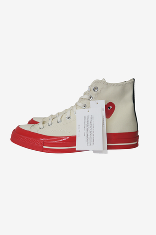 Converse X Comme des Garcons Sz 9 - Designer sneakers at The Find Luxury Resale - Vancouver, Canada