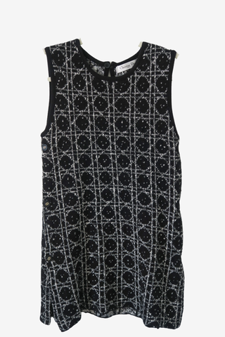 Christian Dior Macrocannage Sleeveless Tunic - Designer Top at The Find Luxury Resale - Vancouver, Canada