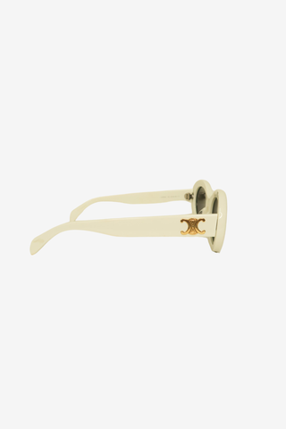 Celine Triomphe Oval Sunglasses - Designer Sunglasses at The Find Luxury Resale - Vancouver, Canada