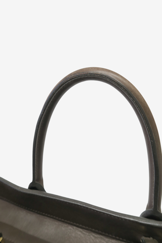 The Row Leather Tall Day Luxe Tote - Designer Handbags at The Find Luxury Resale - Vancouver, Canada