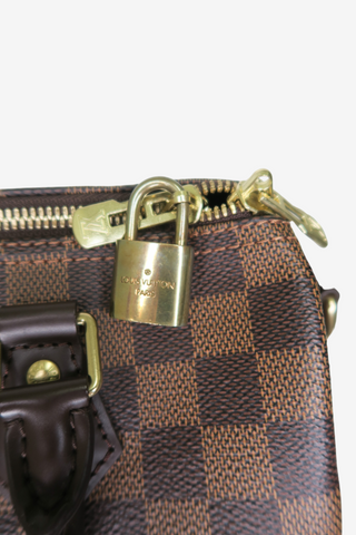 Louis Vuitton Damier Ebene Speedy Bandouliere 25 - Designer Handbags at The Find Luxury Resale - Vancouver, Canada