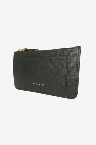 Marni Leather Card Holder - Designer Handbags at The Find Luxury Resale - Vancouver, Canada
