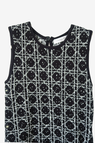 Christian Dior Macrocannage Sleeveless Tunic - Designer Top at The Find Luxury Resale - Vancouver, Canada