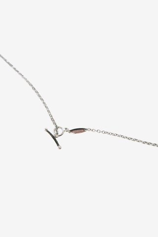 Tiffany & Co. Color by the Yard Sprinkle Necklace Diamond & Sapphire - Designer Necklace at The Find Luxury Resale - Vancouver, Canada