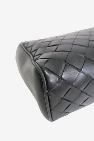 Bottega Veneta Leather Toiletry Bag - Designer Handbags at The Find Luxury Resale - Vancouver, Canada