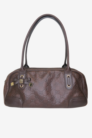 Gucci Vintage Leather Shoulder Bag - Designer Handbags at The Find Luxury Resale - Vancouver, Canada