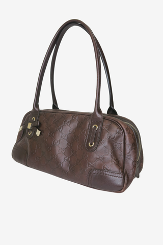 Gucci Vintage Leather Shoulder Bag - Designer Handbags at The Find Luxury Resale - Vancouver, Canada