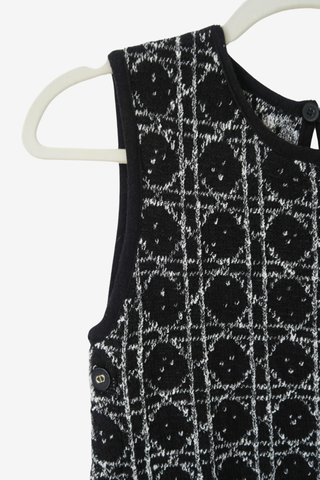 Christian Dior Macrocannage Sleeveless Tunic - Designer Top at The Find Luxury Resale - Vancouver, Canada