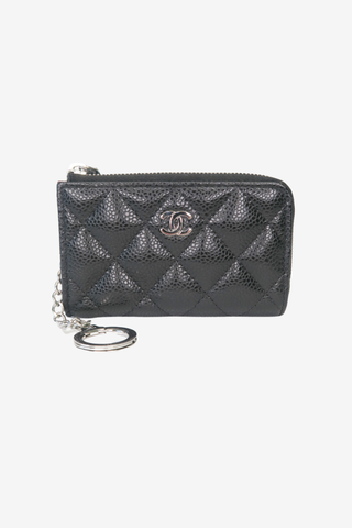 Chanel Classic Zipped Key Holder Pouch Pouch - Designer Wallets at The Find Luxury Resale - Vancouver, Canada