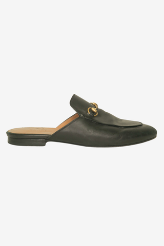 Gucci Princetown Horsebit Accent Mules sz 40 - Designer Loafers at The Find Luxury Resale - Vancouver, Canada