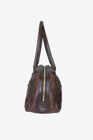 Gucci Vintage Leather Shoulder Bag - Designer Handbags at The Find Luxury Resale - Vancouver, Canada