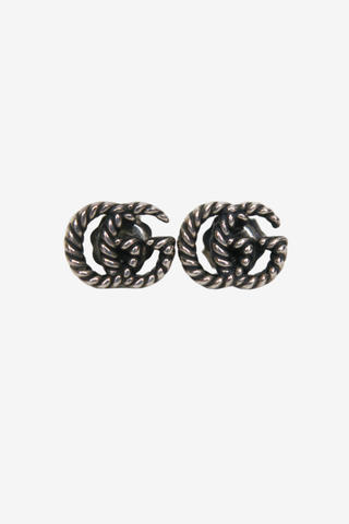 Gucci GG Marmont Stud Earrings - Designer Earrings at The Find Luxury Resale - Vancouver, Canada