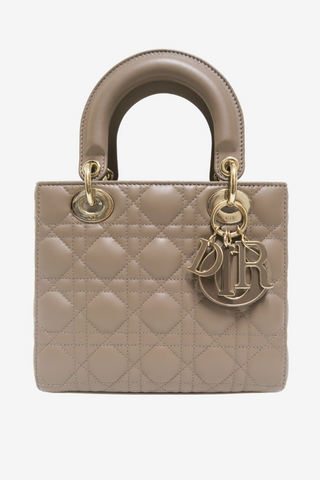 Christian Dior Leather Lady Dior Small - Designer Handbags at The Find Luxury Resale - Vancouver, Canada