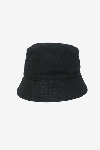Prada Logo Embroidered Bucket Hat - Designer Hats at The Find Luxury Resale - Vancouver, Canada