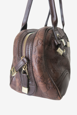 Gucci Vintage Leather Shoulder Bag - Designer Handbags at The Find Luxury Resale - Vancouver, Canada