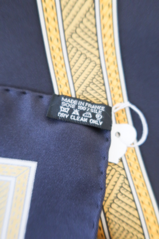 Hermès Cuirs Du Desert Silk Scarf - Designer Scarves at The Find Luxury Resale - Vancouver, Canada