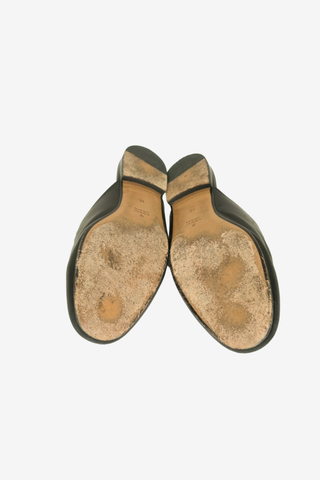 Gucci Princetown Horsebit Accent Mules sz 40 - Designer Loafers at The Find Luxury Resale - Vancouver, Canada